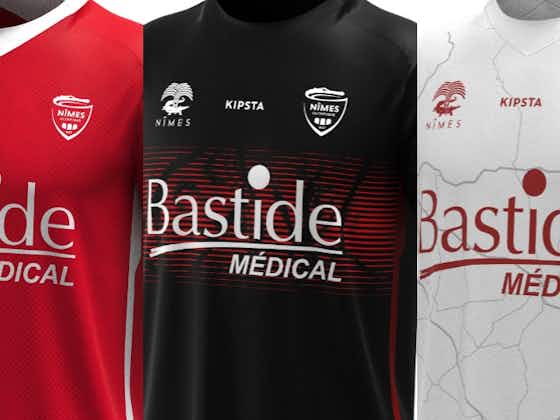Imagem do artigo:Camisas do Nîmes Olympique 2022-2023 são apresentadas pela Kipsta