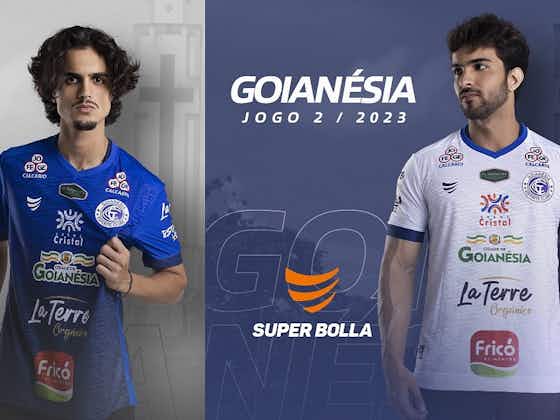 Imagem do artigo:Camisas do Goianésia 2023 são reveladas pela Super Bolla