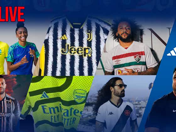 Imagem do artigo:Cruzeiro vai trocar Adidas pela Nike? Novas camisas do Vasco, Fluminense, Atlético-MG, Arsenal, Juventus e mais no Resenha MDF