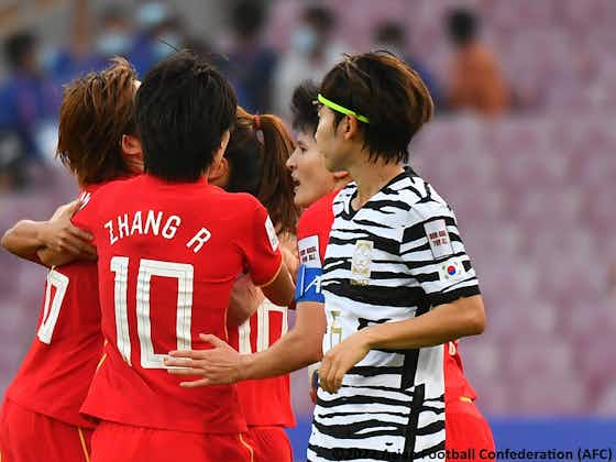 Gambar artikel:Menang Dramatis Atas Korea Selatan, Tiongkok Juara Piala Asia Wanita 2022