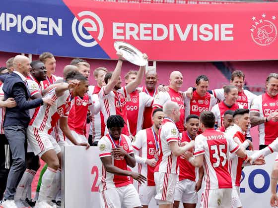 Article image:Ajax melt Eredivisie trophy to produce 'champion stars' for season ticket holders