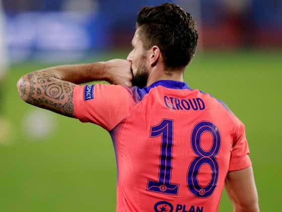 Article image:Giroud awaits Lampard verdict after four-goal performance