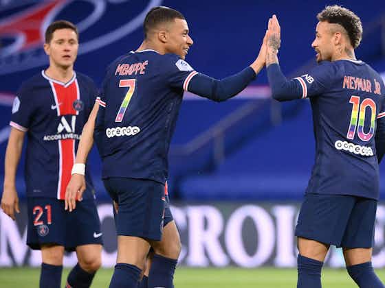 Article image:Paris Saint-Germain 4-0 Reims: Neymar and Mbappe on target to take Ligue 1 title race to final day