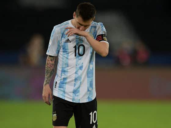 Article image:Argentina lacked control as Messi bemoans pitch after Copa America draw