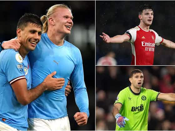 Article image:Top 10 Premier League footballers of 2023 dominated by Arsenal and Manchester City