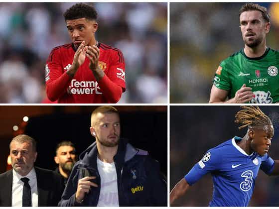 Article image:Sancho and Henderson among five players linked with barely deserved January transfers