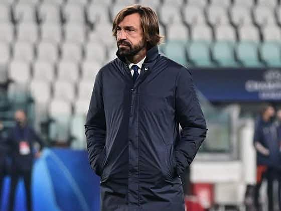 Article image:Juventus coach Pirlo loses cool with pundit after Verona draw