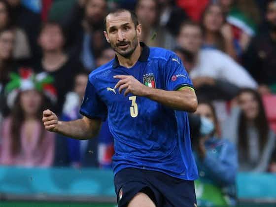 Article image:Departing Italy captain Chiellini: Argentina defeat shows we're set for difficult period