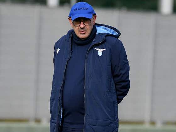 Article image:Lazio coach  Sarri welcomes new signing Marcos Antonio