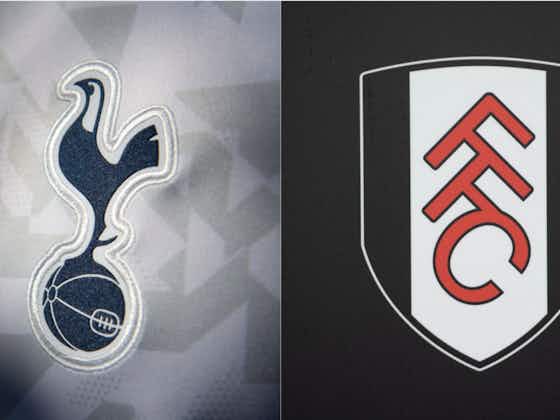 CONFIRMED lineups for Tottenham v Fulham