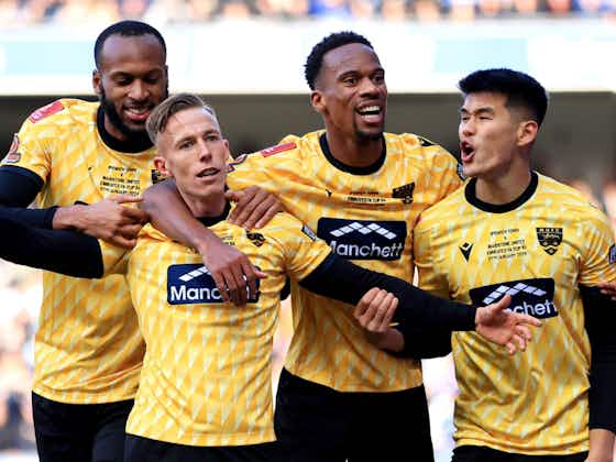 Article image:X reacts as Maidstone United pull off historic FA Cup upset against Ipswich Town