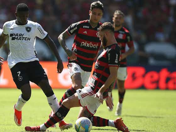 Imagem do artigo:Botafogo bate o Flamengo e assume a liderança do Campeonato Brasileiro; confira o nome do jogo