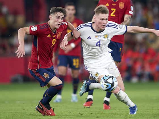 Article image:Scotland made to wait for Euro 2024 qualification after Spain defeat