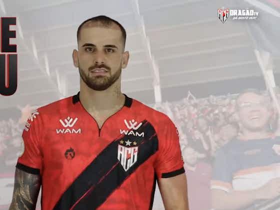 Imagem do artigo:Atlético-GO anuncia a contratação do atacante Felipe Vizeu, ex-Flamengo e Grêmio