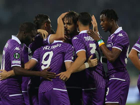 Imagem do artigo:Fiorentina massacra o Cukaricki pelo Grupo F da Liga Conferência