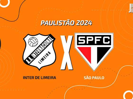 Imagem do artigo:Inter de Limeira x São Paulo, AO VIVO, com a Voz do Esporte, às 20h