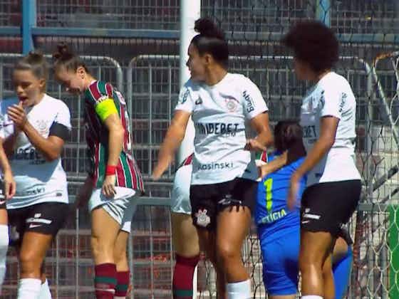 Imagem do artigo:Corinthians atropela Fluminense e folga na liderança do Brasileirão Feminino