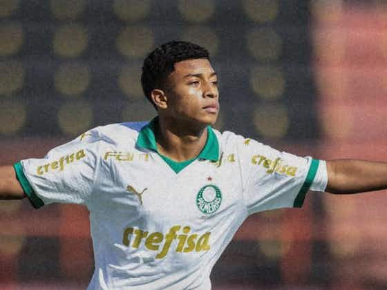 Imagem do artigo:Sub-15 do Palmeiras aplica maior goleada da história da base do clube
