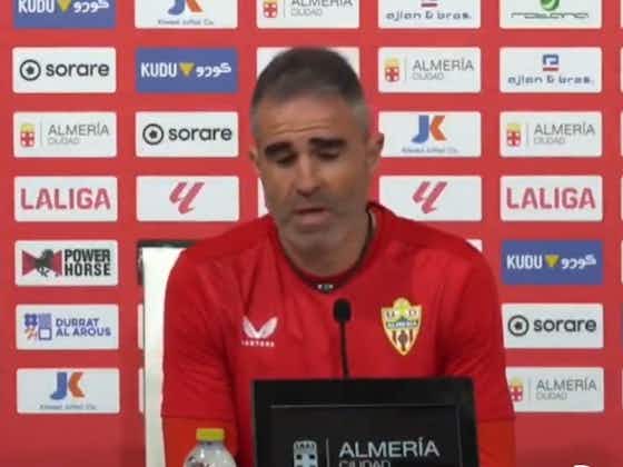 Imagen del artículo:Garitano, DT de Almería: «Del partido con el Madrid ya no quiero saber nada más»