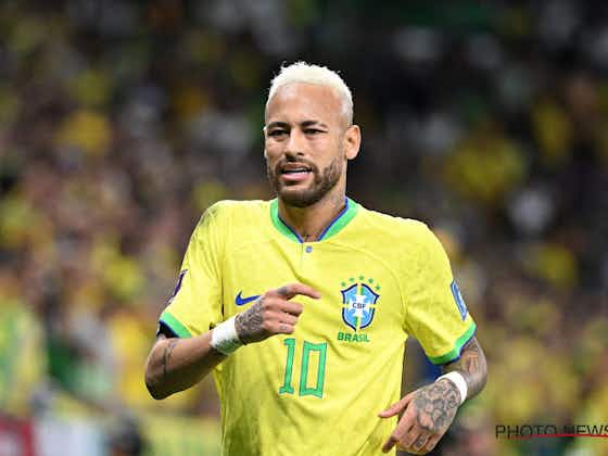 Image de l'article :Neymar écrit l'histoire avec le Brésil