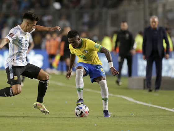 Imagem do artigo:Casemiro projeta crescimento de Vinicius Júnior na Seleção Brasileira