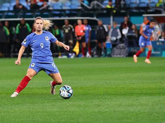 Image de l'article :Équipe de France (F) : la frustration d’Eugénie Le Sommer après le nul contre la Jamaïque 