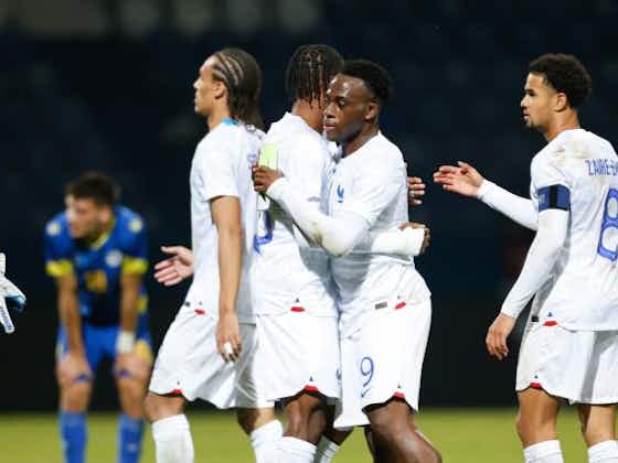 Image de l'article :Équipe de France Espoirs : les buts de Cherki et Kalimuendo en Bosnie-Herzégovine