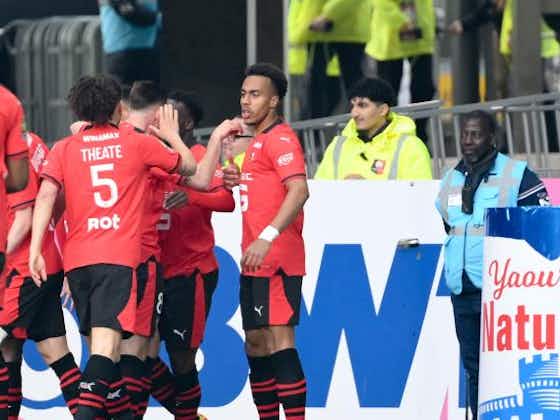 Image de l'article :À la pause, Rennes mène d’une courte tête contre Brest 