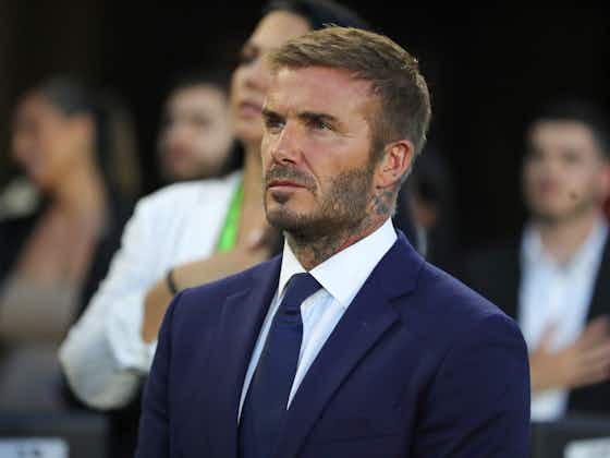 Image de l'article :Un retour à Manchester United ? David Beckham n’exclut rien !