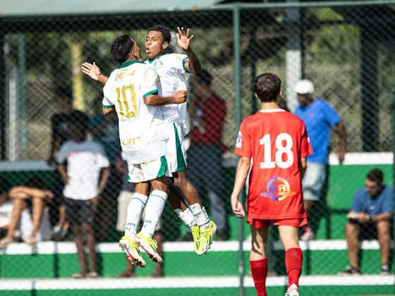 Imagem do artigo:Palmeiras Sub-15 registra maior goleada da história do clube em vitória pelo Paulistão