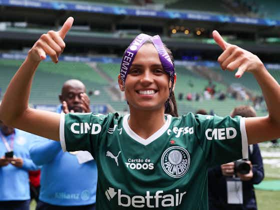 Image de l'article :Palmeiras enfrenta Duda Santos pela primeira vez para se aproximar da liderança do Brasileirão Feminino