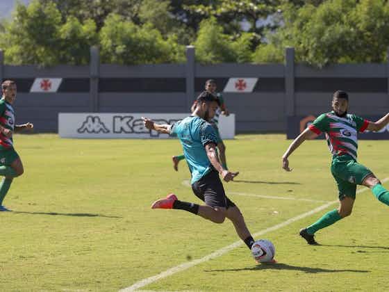 Imagem do artigo:Em jogo-treino, Vasco goleia o Porto Real no CT Moacyr Barbosa