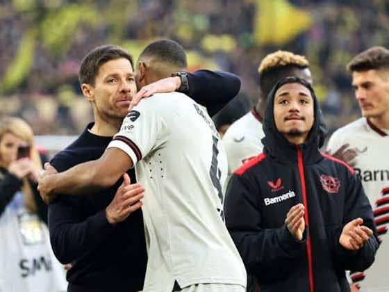 Immagine dell'articolo:Xabi Alonso hopeful to recover Jonathan Tah for first leg of Europa League semifinals