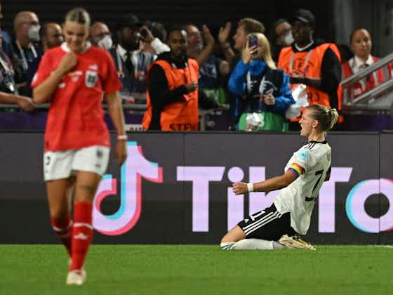 Imagem do artigo:Alemanha vence a Áustria e avança às semifinais da Eurocopa feminina