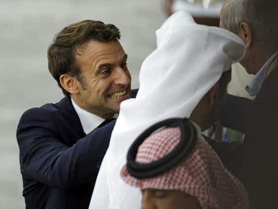 Imagem do artigo:Presidente da França, Macron defende visita ao Catar para apoiar a seleção