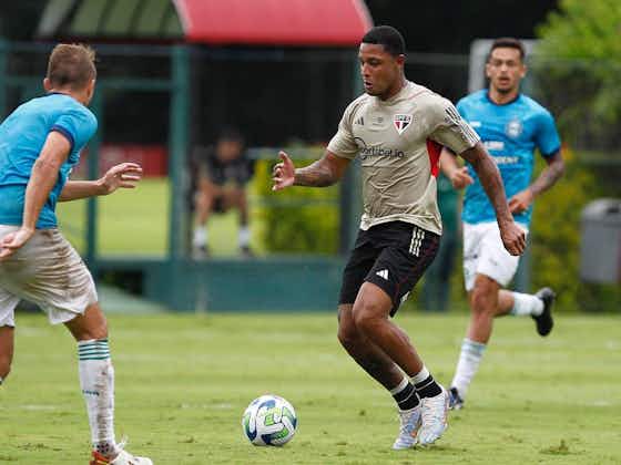 Imagem do artigo:São Paulo planeja novo jogo-treino para a próxima sexta-feira