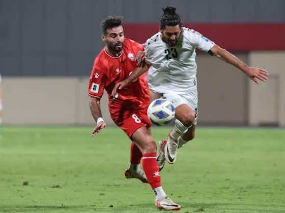 Imagem do artigo:Palestina empata com Líbano em seu primeiro jogo desde o início da guerra