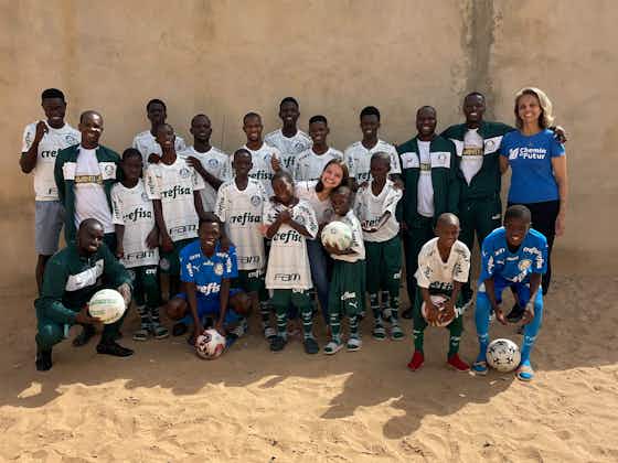Imagem do artigo:Palmeiras promove ação no Senegal e doa uniformes para jovens em situação de rua