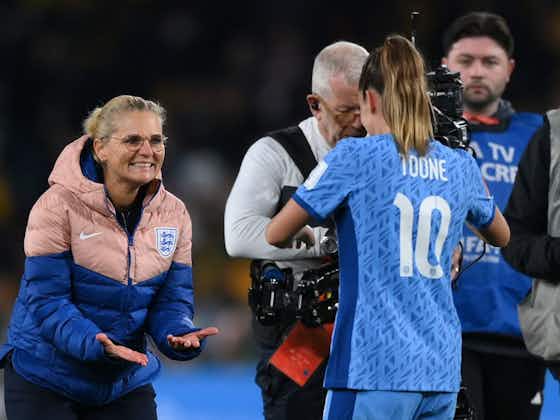 Article image:Women’s World Cup LIVE: Sarina Wiegman says ‘everyone’s talking about 1966’ and backs England to end hurt