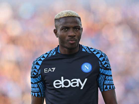 Article image:Victor Osimhen may sue own club after Napoli post bizarre video on social media