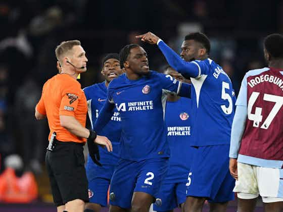 Article image:Late VAR drama denies spirited Chelsea wild comeback win at Aston Villa