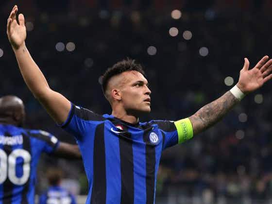 Image de l'article :Inter Milan - AC Milan : Lautaro Martinez rêve du doublé Coupe du monde-Ligue des champions