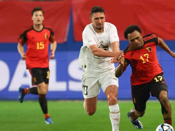 Image de l'article :La Belgique s'offre la Serbie en match amical !