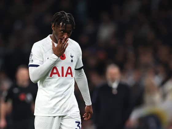 Article image:Tottenham put stop to Destiny Udogie's hopes of playing for Italy in Euro 2024 qualifiers, reveals agent