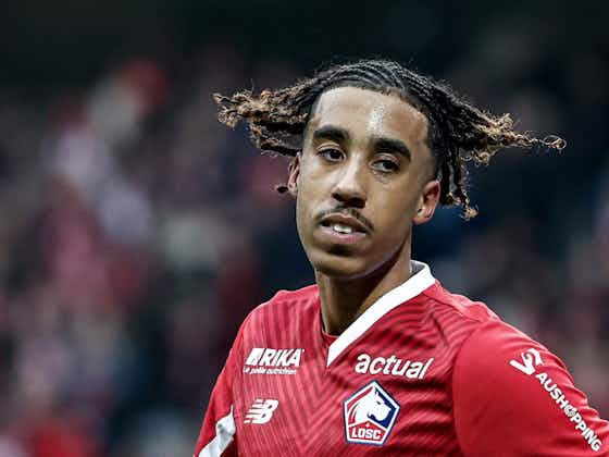 Article image:Leny Yoro: Lille issue transfer update over 'next Raphael Varane' amid Manchester United and Tottenham links