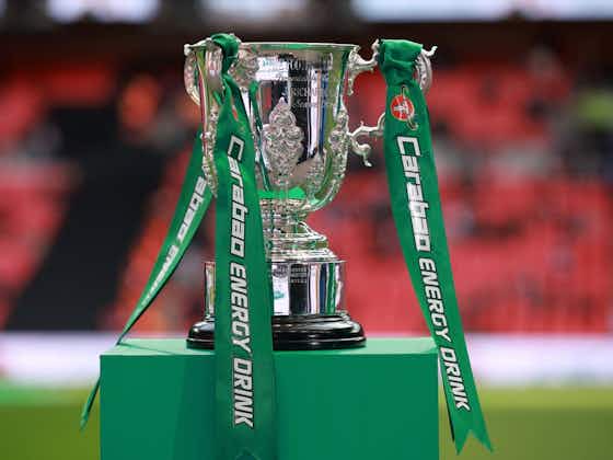 Immagine dell'articolo:Carabao Cup draw in full: EFL debutants Bromley host AFC Wimbledon in first round
