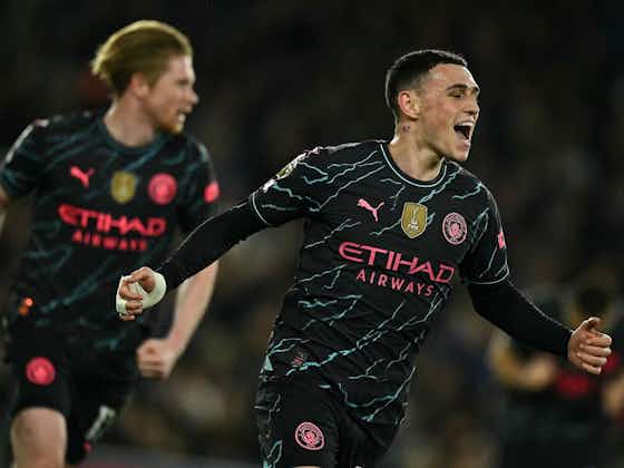 Imagem do artigo:Man City find key to success without Erling Haaland in ominous Premier League title warning to Arsenal