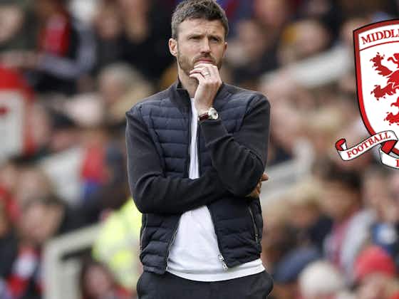 Article image:Michael Carrick provides Middlesbrough injury update ahead of Huddersfield Town clash