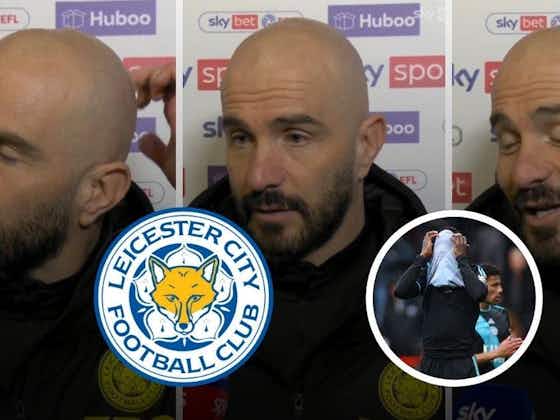 Article image:Enzo Maresca reacts when quizzed if Leicester City can still win automatic promotion