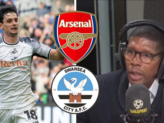 Article image:"Probably go abroad" - Pundit makes claim on Arsenal's Charlie Patino amid Swansea City stint